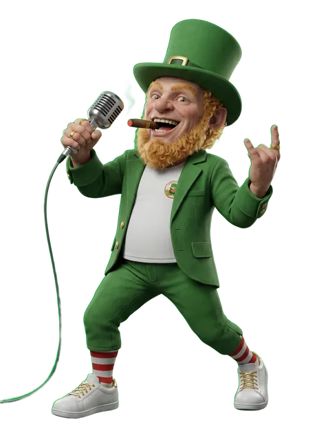 El duende cantando con la banda