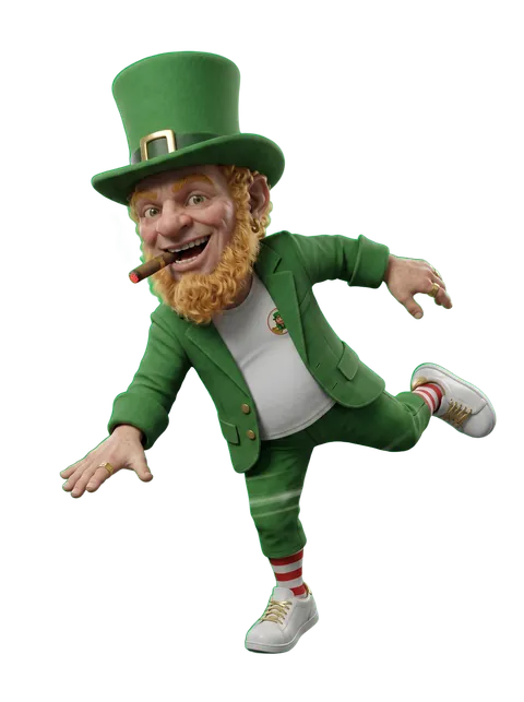 El duende girando la ruleta